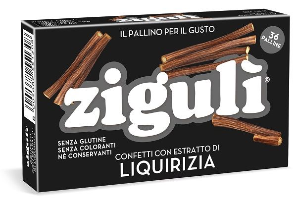 ZIGULI LIQUIRIZIA 36PALLINE