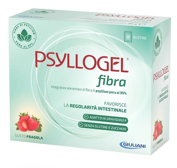 PSYLLOGEL FIBRA FRAGOLA 20BUST PSYLLOGEL FIBRA FRAGOLA 20BUST