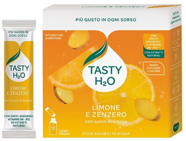 TASTY H2O LIMONE/ZENZ 12STICK TASTY H2O LIMONE/ZENZ 12STICK