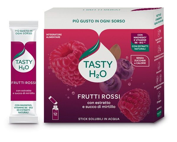 TASTY H2O FRUTTI ROSSI 12STICK TASTY H2O FRUTTI ROSSI 12STICK
