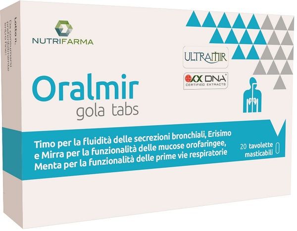 ORALMIR GOLA TABS 20CPR ORALMIR GOLA TABS 20CPR