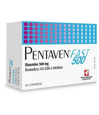 PENTAVEN FAST 500 20CPR PENTAVEN FAST 500 20CPR