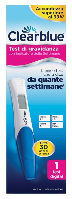 CLEARBLUE INDICATORE SETT 1PZ CLEARBLUE INDICATORE SETT 1PZ