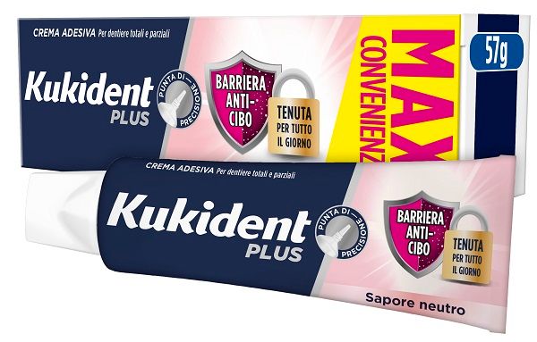 KUKIDENT PLUS BARRI A/CIBO 57G