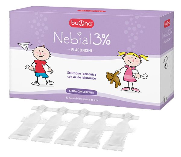 NEBIAL 3% FLACONCINI 20X5ML NEBIAL 3% FLACONCINI 20X5ML