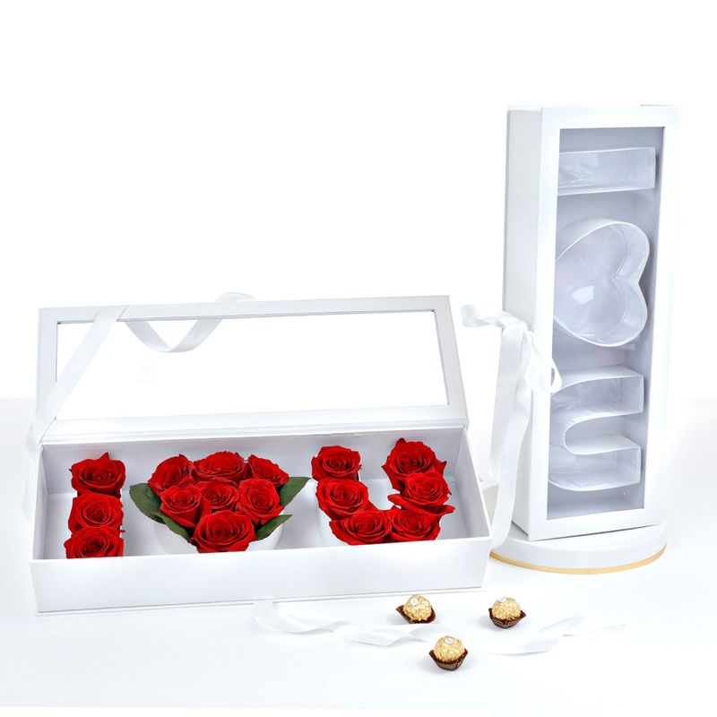 Bulk - I Love You 12 pcs - White