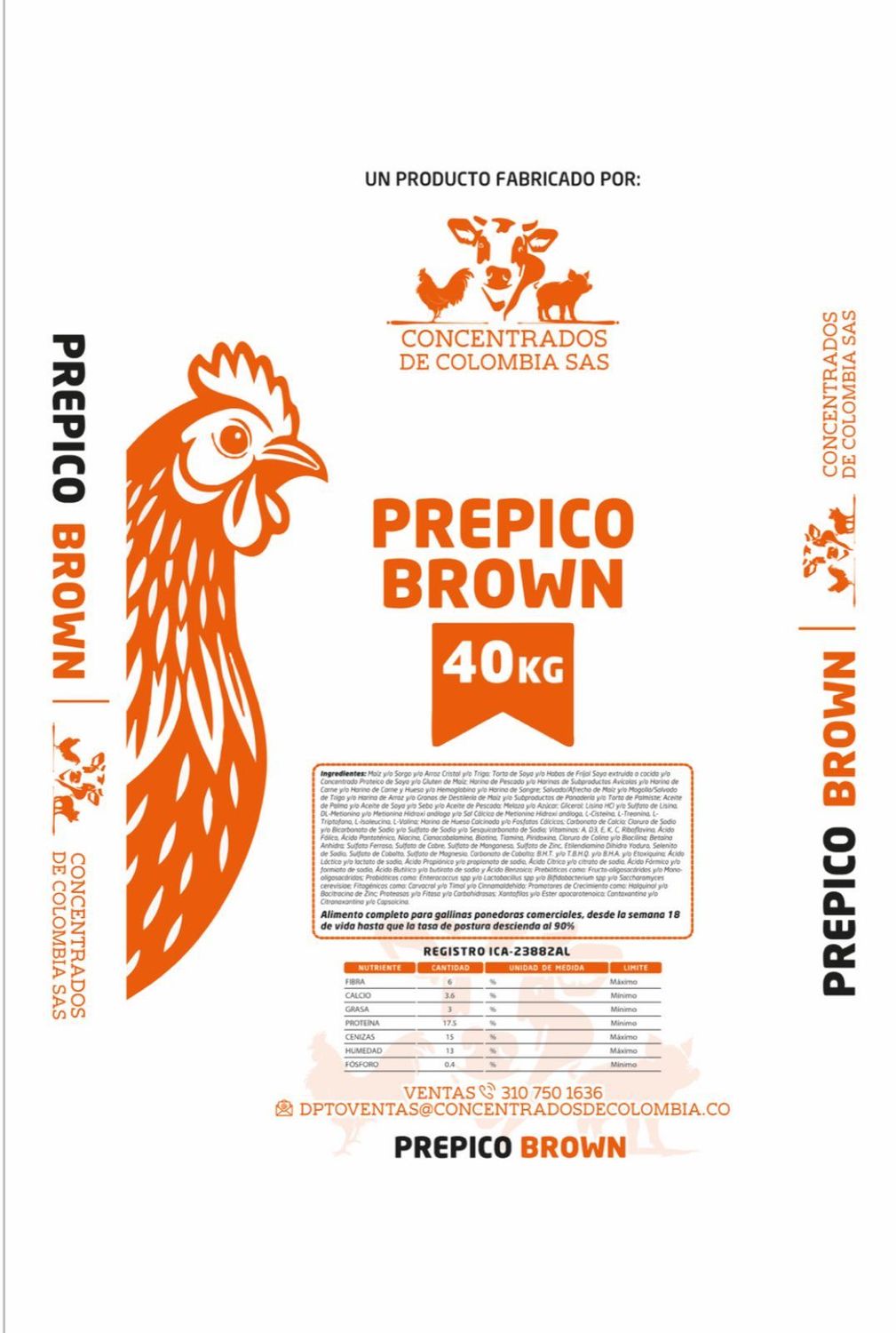 Alimento PREPRICO BROWN