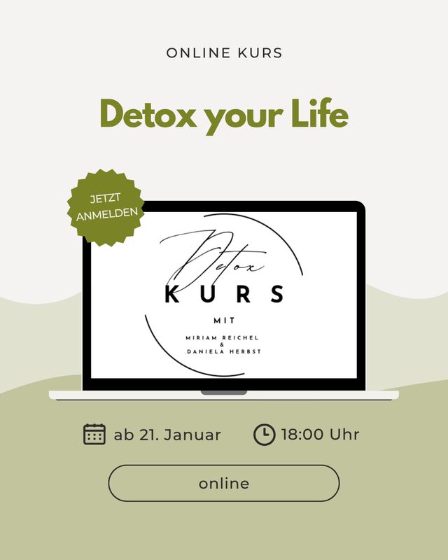 Detox your life - AUFNAHME