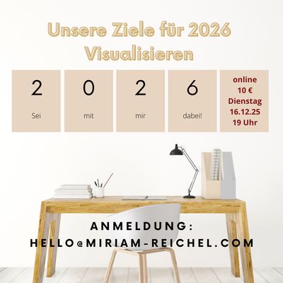 Ziele visualisieren - AUFNAHME
