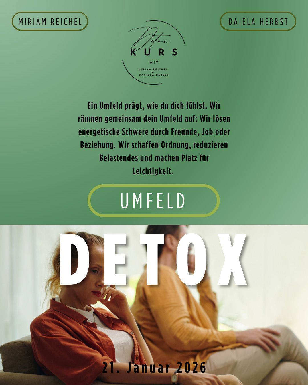 Detox - Umfeld - AUFNAHME