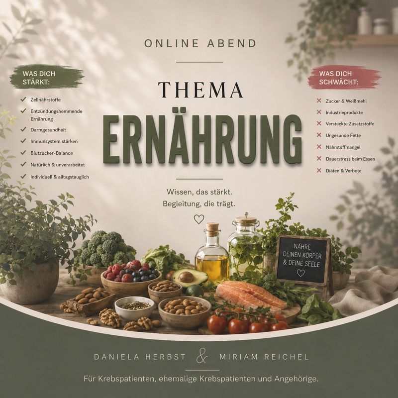 Ernährung bei Krebs - AUFNAHME