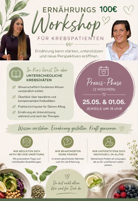 Ernährungskurs - Denise und Miriam