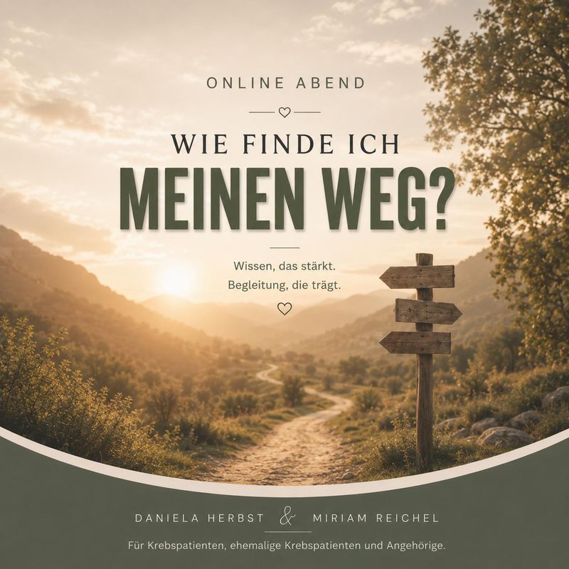 Wie finde ich meinen Weg während einer Krebserkrankung? - AUFZEICHNUNG