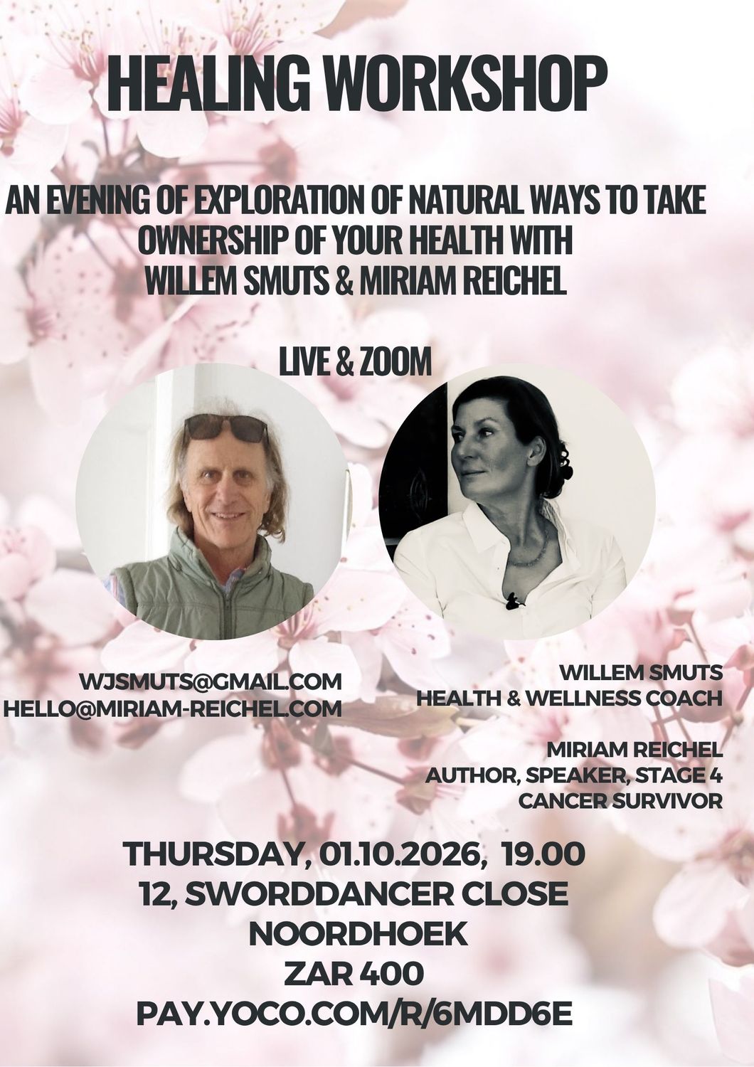 Healing workshop - english