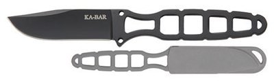 Ka-Bar 1118BP Skeleton Tactical 2.5" 5Cr15 Stainless Clip Point