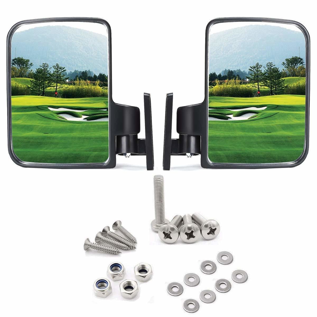 Appalachian Outfitters Ga Golf cart Side Mirrors for Club Car EZ-GO Yamaha and Others