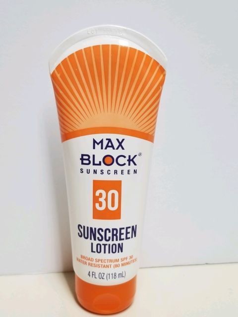 Max Block 30 SPF Sunscreen