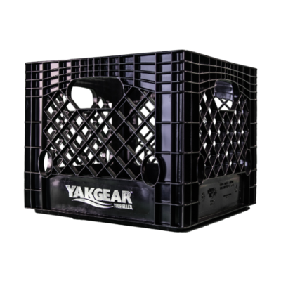 YakGear Black Angler Crate – Square