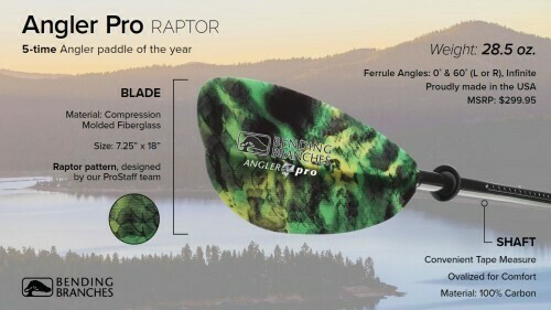 Bending Branches Angler Pro Paddle Raptor