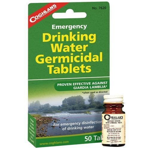 Coghlan's Emergency Drinking water Germicidal Tablets