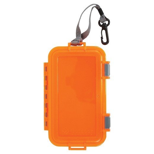 Outdoor Medium Watertight Dry Box Case Orange