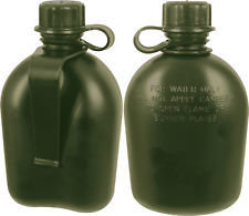 Genuine G.I 3 pc. Olive drab 1 qt. Canteen with clip 610