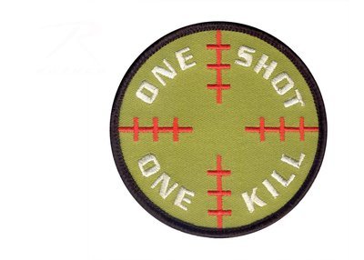 Rothco One Shot One Kill Patch