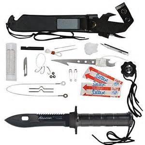 Rothco Deluxe Adventurer Survival Kit Knife 3335