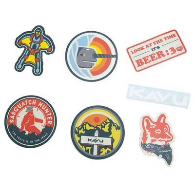 Kavu Sticker Pack Scout Badges