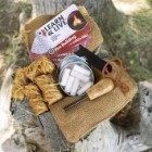 UST Heritage Campfire Kit - Classic Fire Starting Necessities, Burlap Carrying Bag, Step-By-Step Instructions