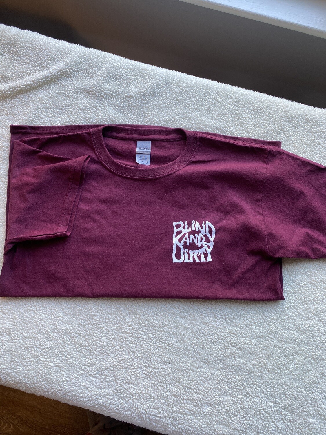Youth Large maroon