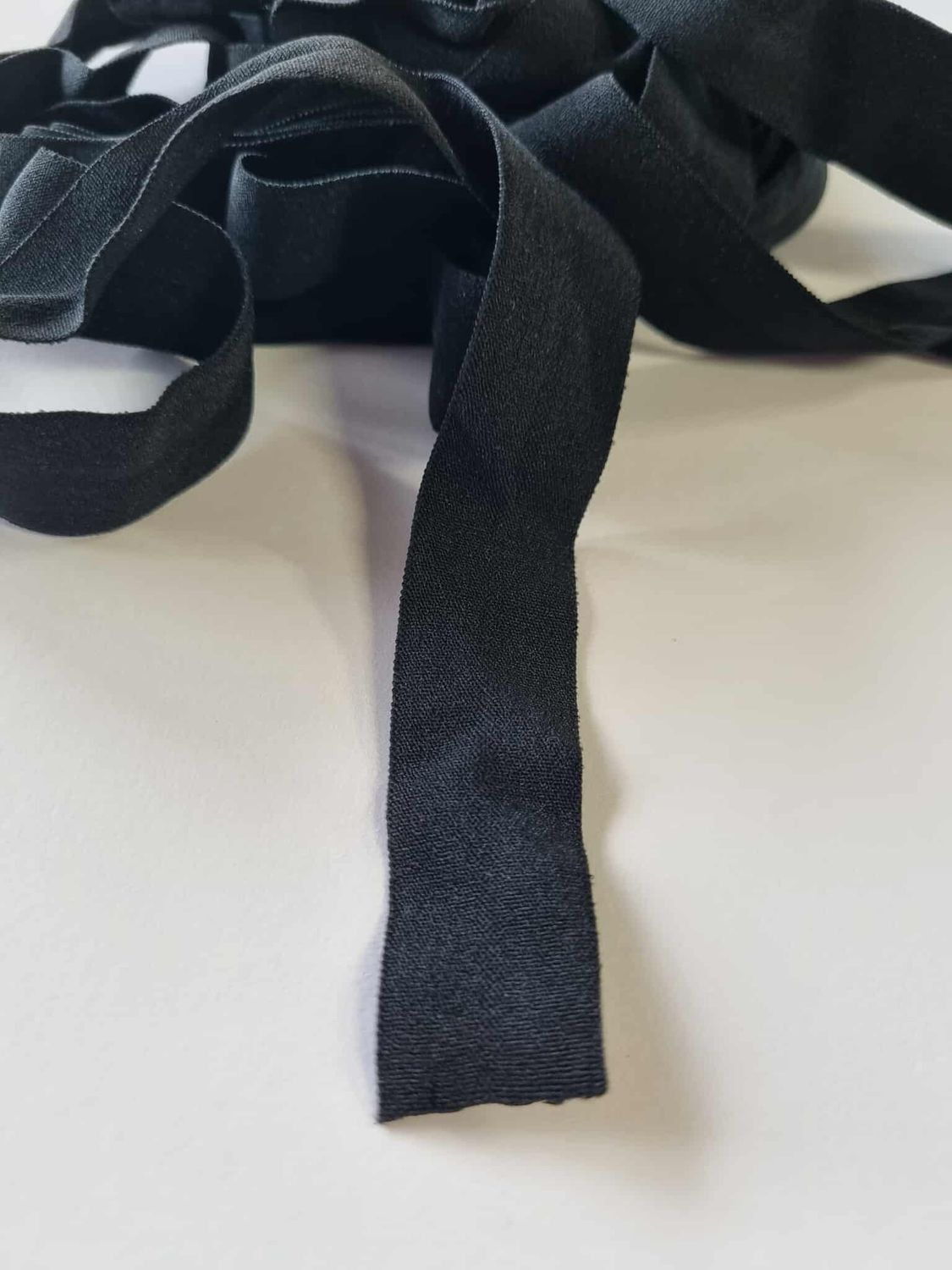 Fold Over Elastic, Fold Over Elastic: Black 01