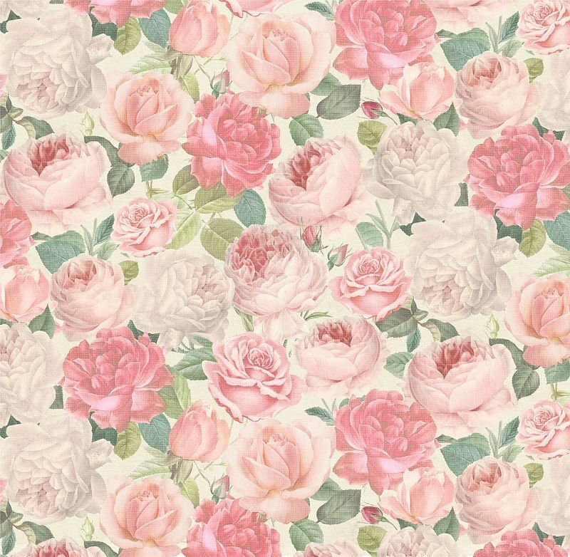Jardin 1/2M, Timeless Treasures Collection: Large Flowers 2561