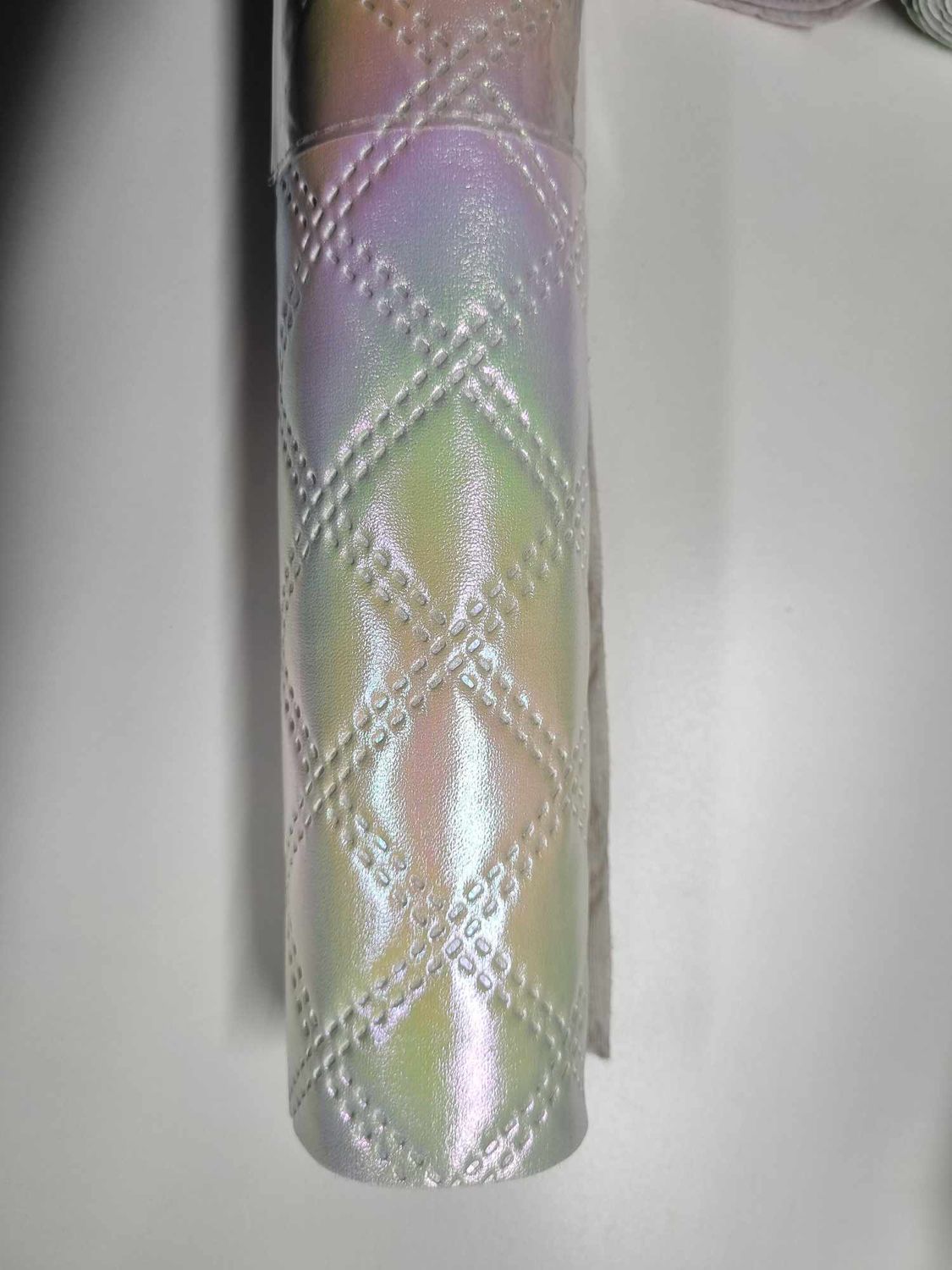 Cross Hatch Vinyl, Vinyl - Cross Hatch Collection: White 1