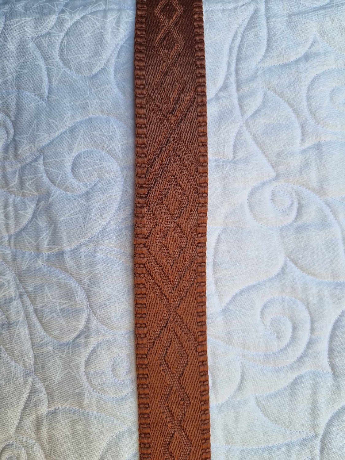 Diamond Jaquard, Diamond Jaquard Webbing: Rust 5