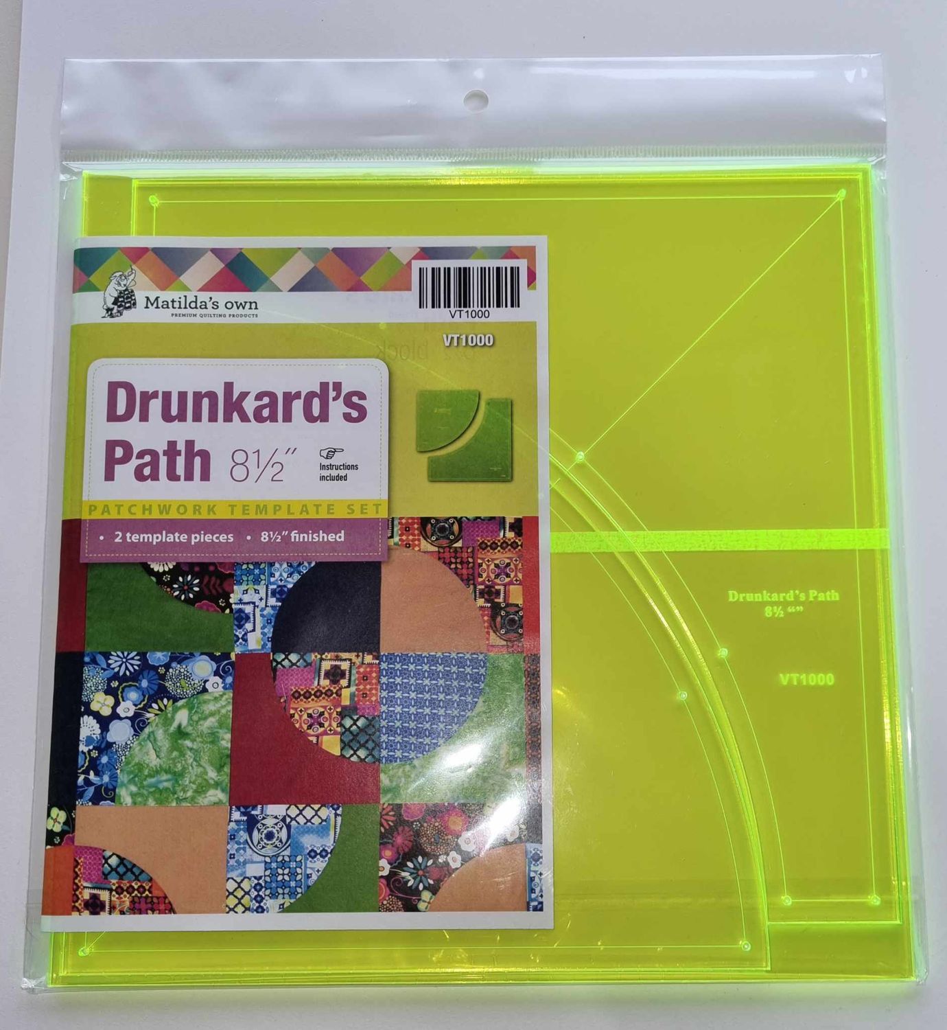 Drunkard's Path 8 1/2"
