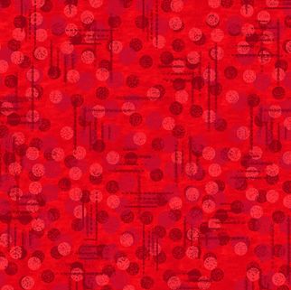 Jot Dot RED 1230 88 108"