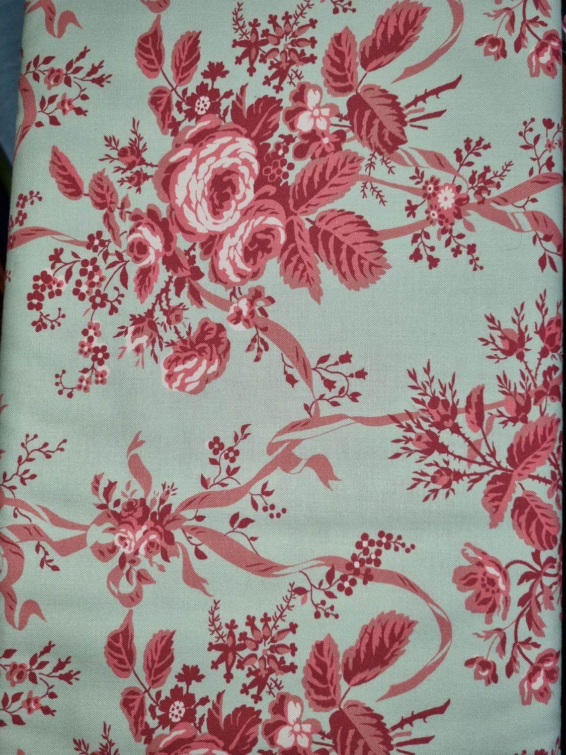 Devonstone Collection - Rue Floriane, Rue Floriane Collection: Green Rosette