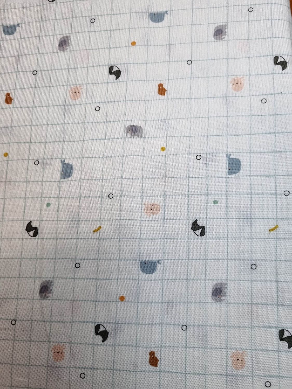 Riley Blake - Little Things, Little Things: Off White Mini Animals