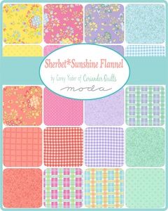 Sherbet Sunshine Flannel Collection