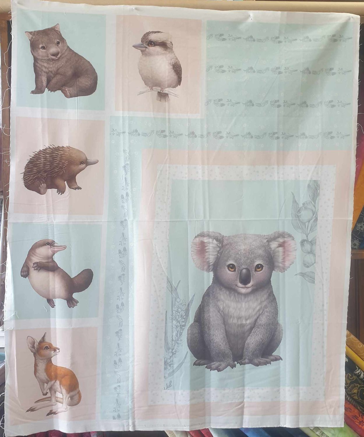Aussie Animals L-Shaped Panel