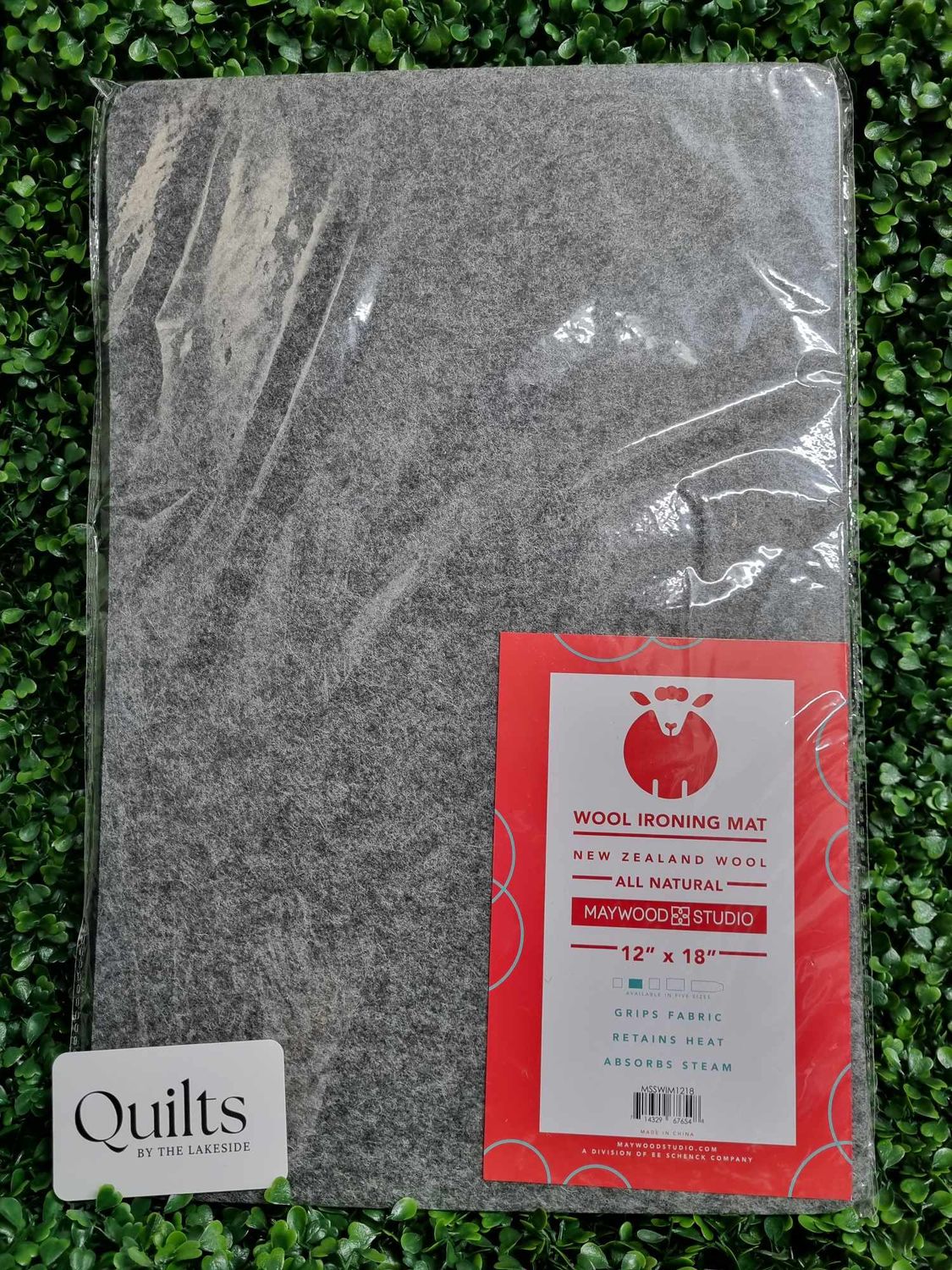 Wool Ironing Mat 12"x18"