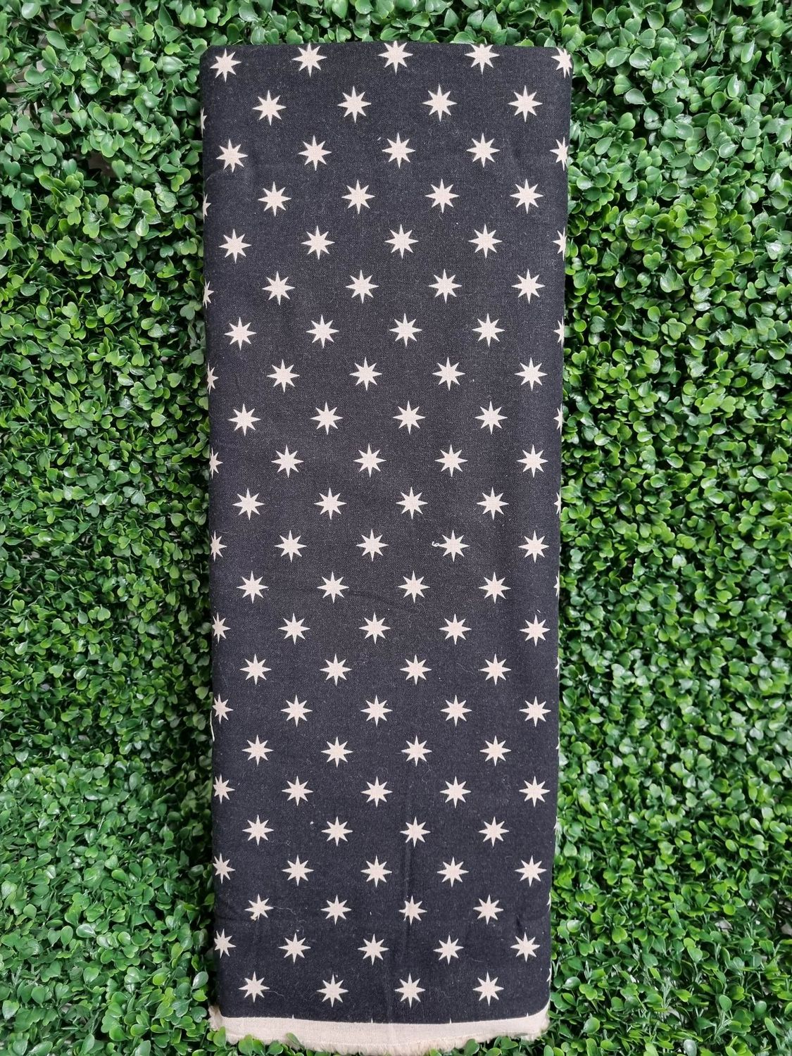 Figo Fabrics-Terra Super Black Linen