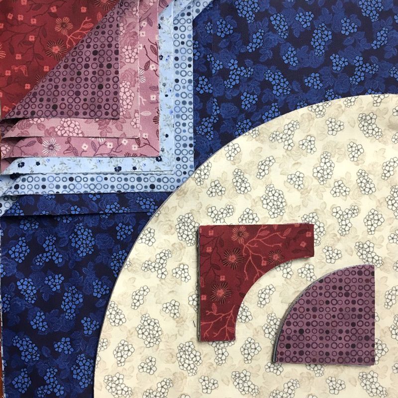 Drunkard's Path PreCut Country