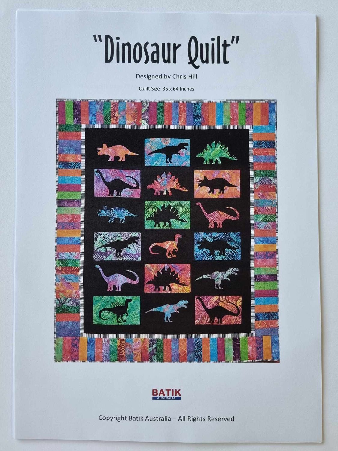 Dinosaur Quilt