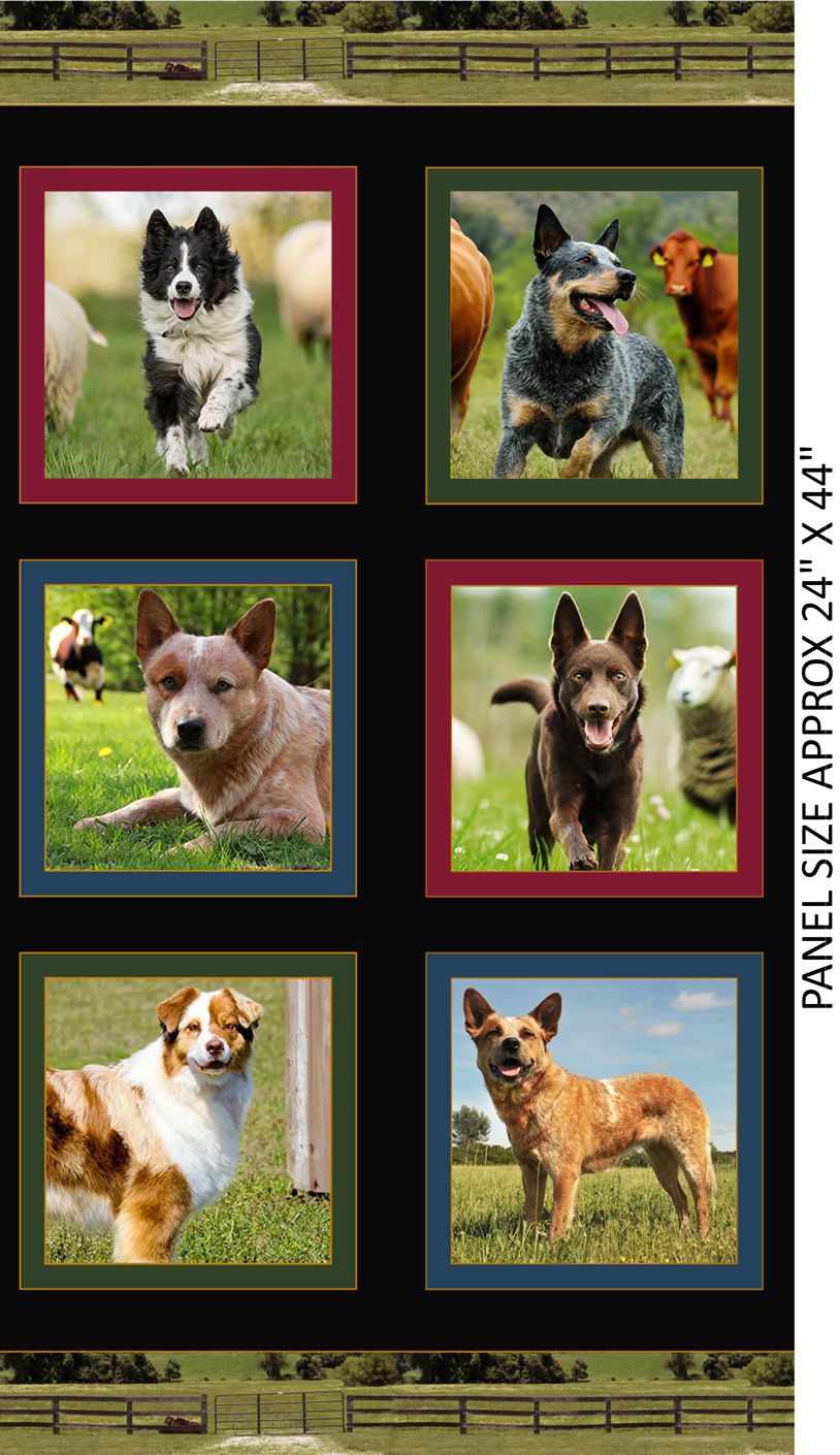 Merino Muster 2 Dogs