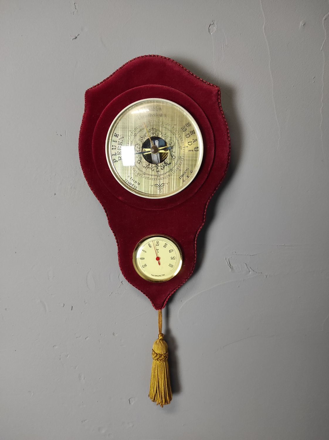 Termometras ir barometras