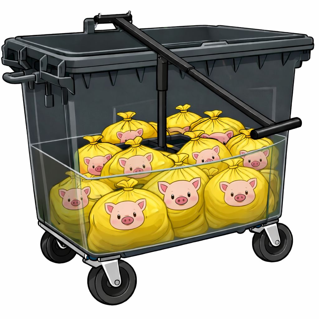 Ruslapressan PRO með veggfestingu