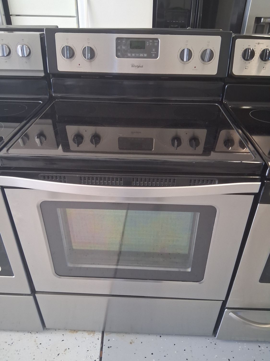 Glass Top Stove Model# WFE51SOESO