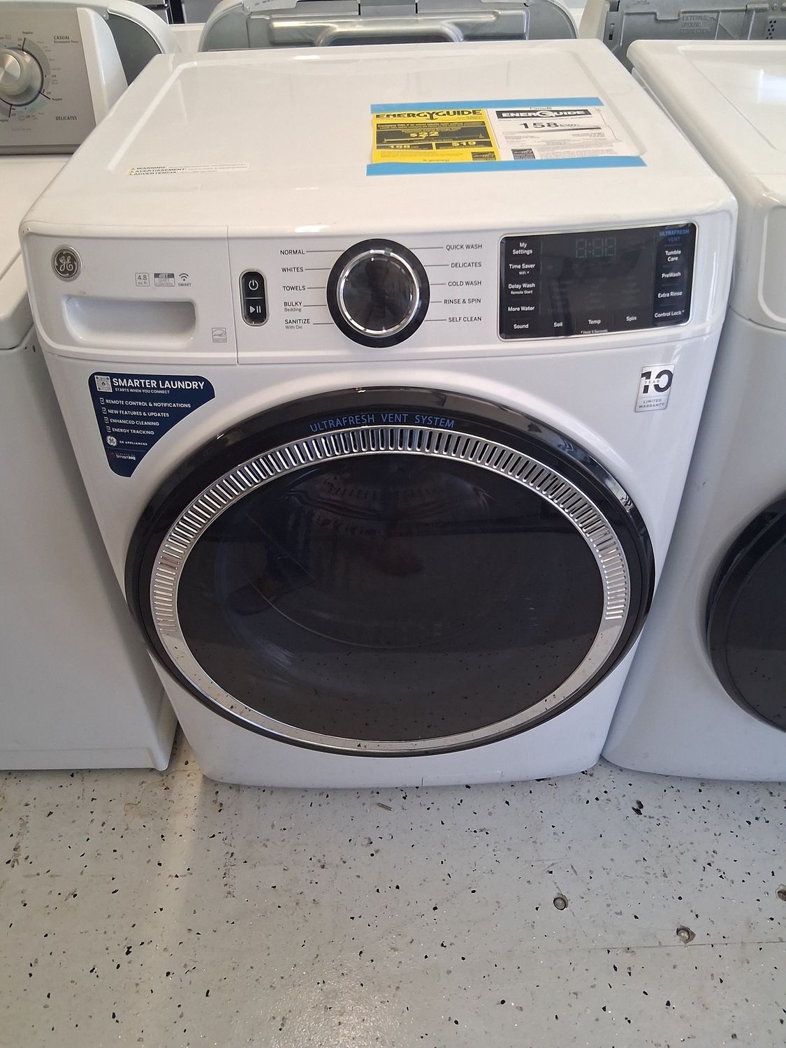 Front Load Washer Model# GFW550SSN4WW